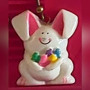 EASTER BUNNY EARRINGS!